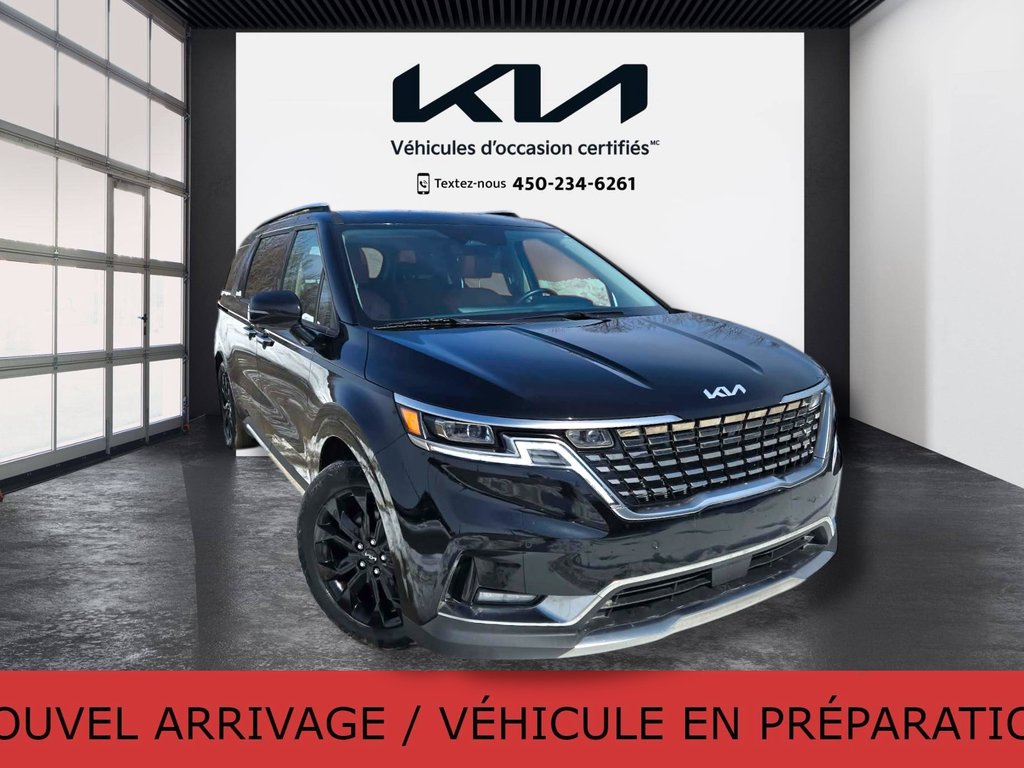 Kia Carnival SX, JAMAIS ACCIDENTÉ, 7 PASSAGERS, CUIR, TOIT, GPS 2024 à Mirabel, Québec - 27 - w1024h768px