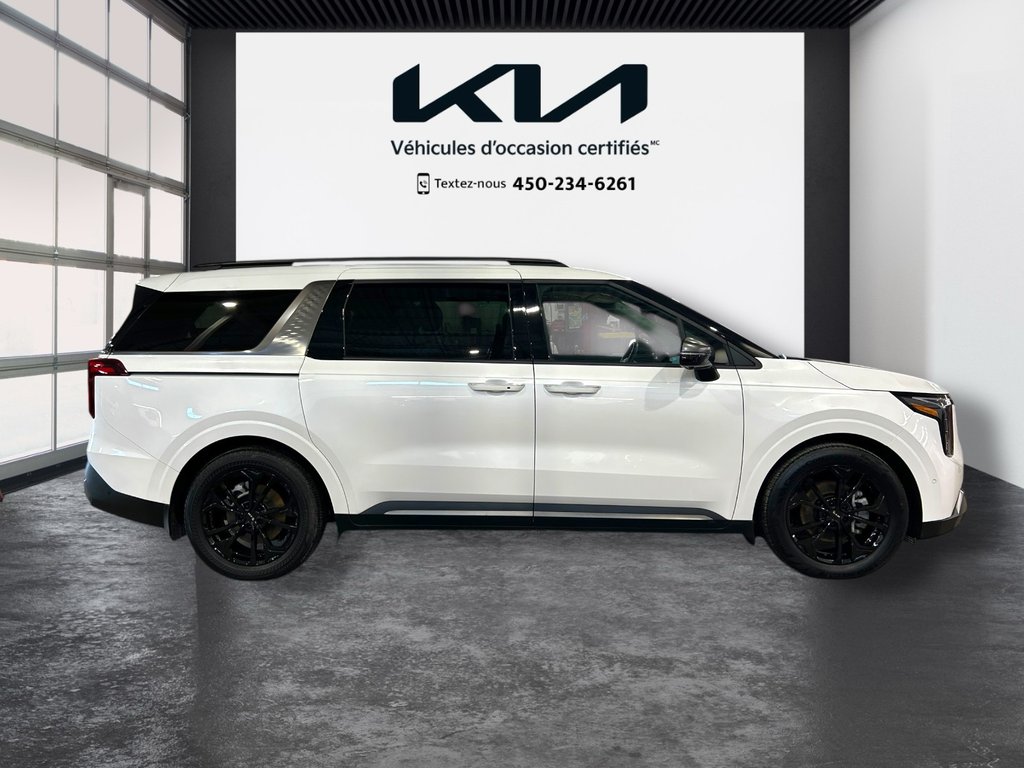 Kia Carnival SX+, JAMAIS ACCIDENTÉ, 7 PASSAGERS, CUIR, PNEUS DHIVER 2025 à Mirabel, Québec - 45 - w1024h768px