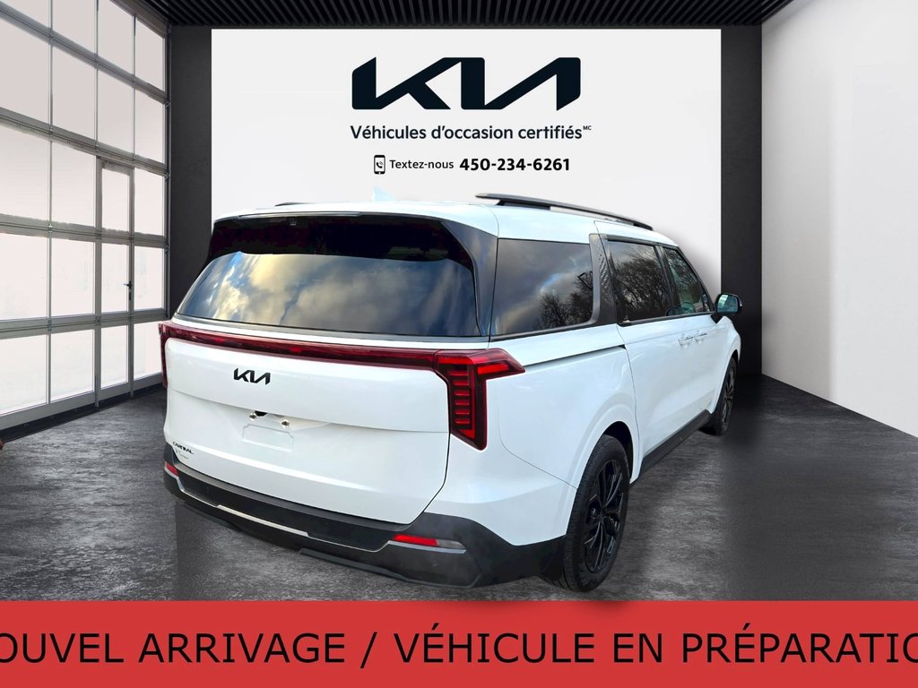 Kia Carnival SX+, JAMAIS ACCIDENTÉ, 7 PASSAGERS, CUIR, HUD, GPS 2025 à Mirabel, Québec - 24 - w1024h768px