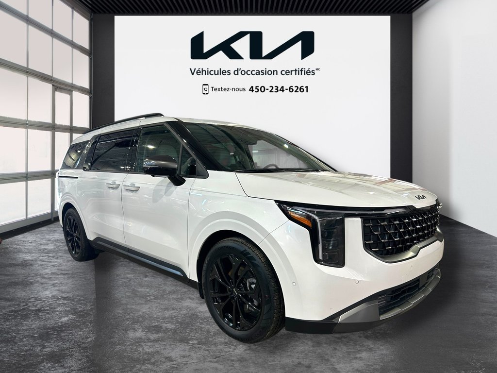 Kia Carnival SX+, JAMAIS ACCIDENTÉ, 7 PASSAGERS, CUIR, PNEUS DHIVER 2025 à Mirabel, Québec - 48 - w1024h768px