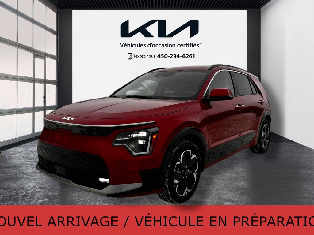 Kia Niro EV Limited, CUIR, TOIT OUVRANT, GPS, VOLANT CHAUFFANT 2023 à Mirabel, Québec - 1 - w1024h768px