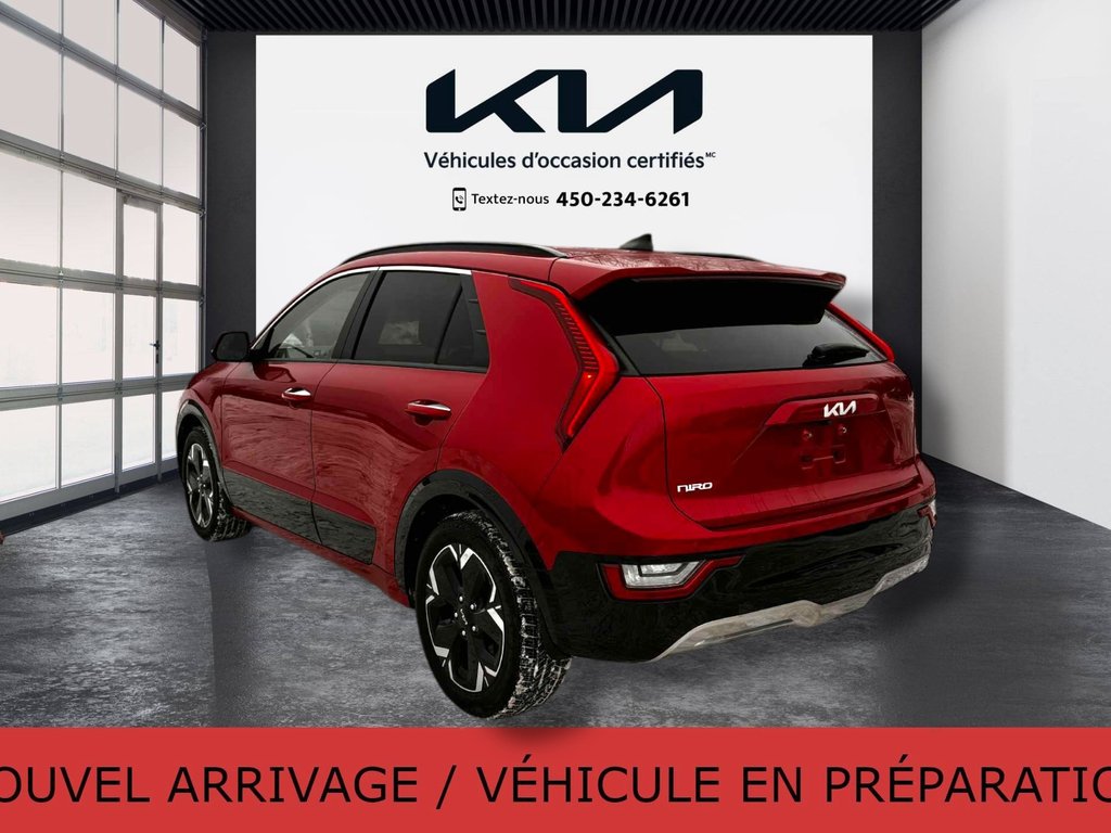 Kia Niro EV Limited, CUIR, TOIT OUVRANT, GPS, VOLANT CHAUFFANT 2023 à Mirabel, Québec - 12 - w1024h768px