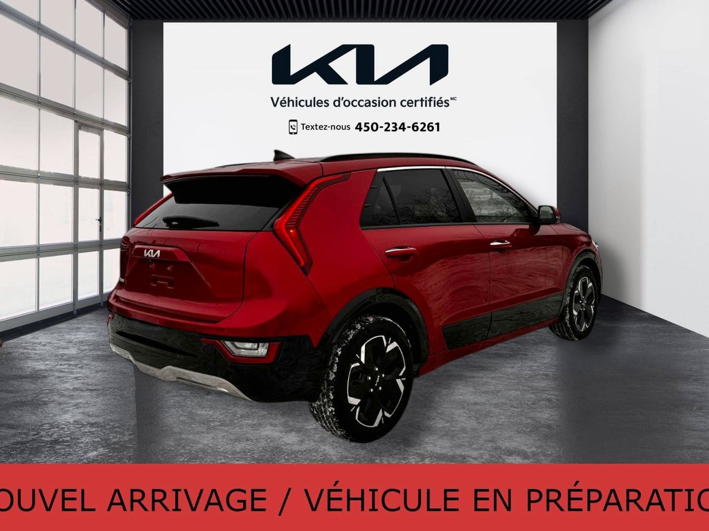 Kia Niro EV Limited, CUIR, TOIT OUVRANT, GPS, VOLANT CHAUFFANT 2023 à Mirabel, Québec - 25 - w1024h768px