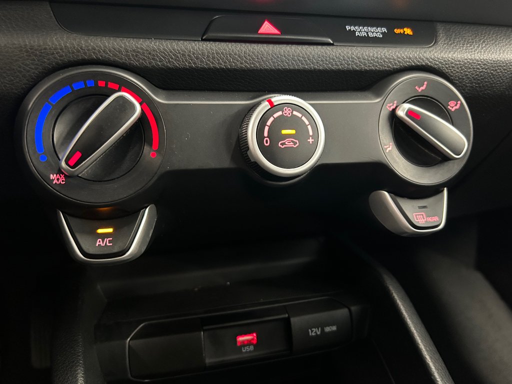 2023 Kia Rio 5-door LX+, CAMERA, AUCUN ACCIDENT, SIEGES CHAUFFANTS in Mirabel, Quebec - 19 - w1024h768px