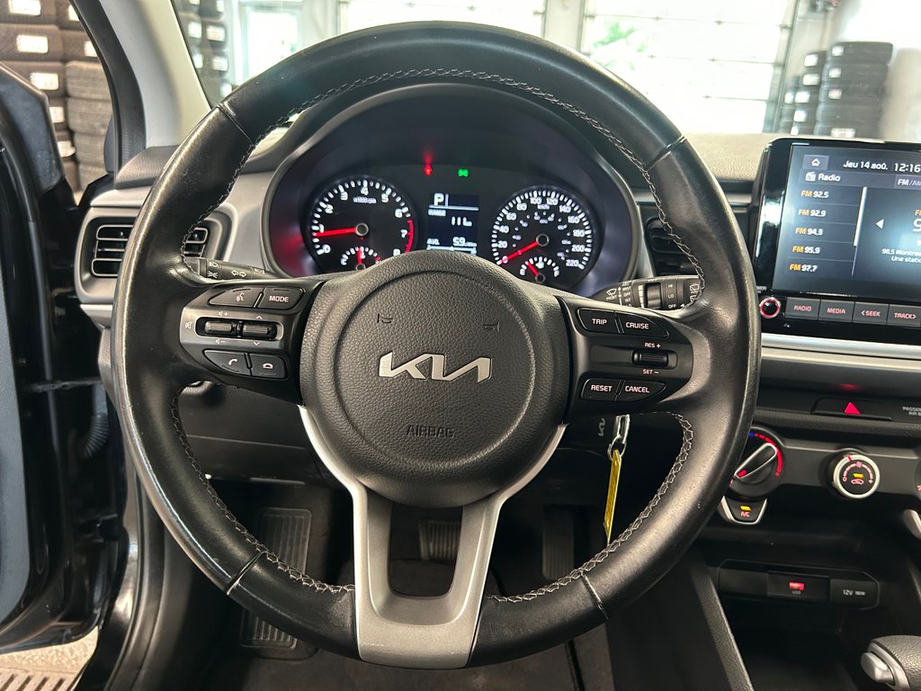 2023 Kia Rio 5-door LX+, CAMERA, AUCUN ACCIDENT, SIEGES CHAUFFANTS in Mirabel, Quebec - 10 - w1024h768px