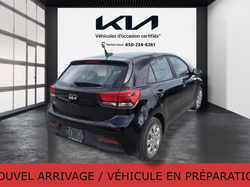 Kia Rio 5-door LX+, CAMERA, AUCUN ACCIDENT, SIEGES CHAUFFANTS 2023 à Mirabel, Québec - 15 - w1024h768px
