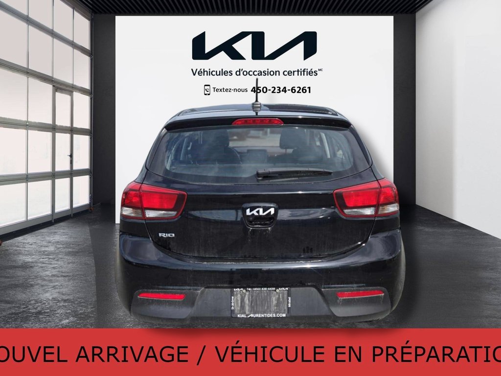 Kia Rio 5-door LX+, CAMERA, AUCUN ACCIDENT, SIEGES CHAUFFANTS 2023 à Mirabel, Québec - 7 - w1024h768px