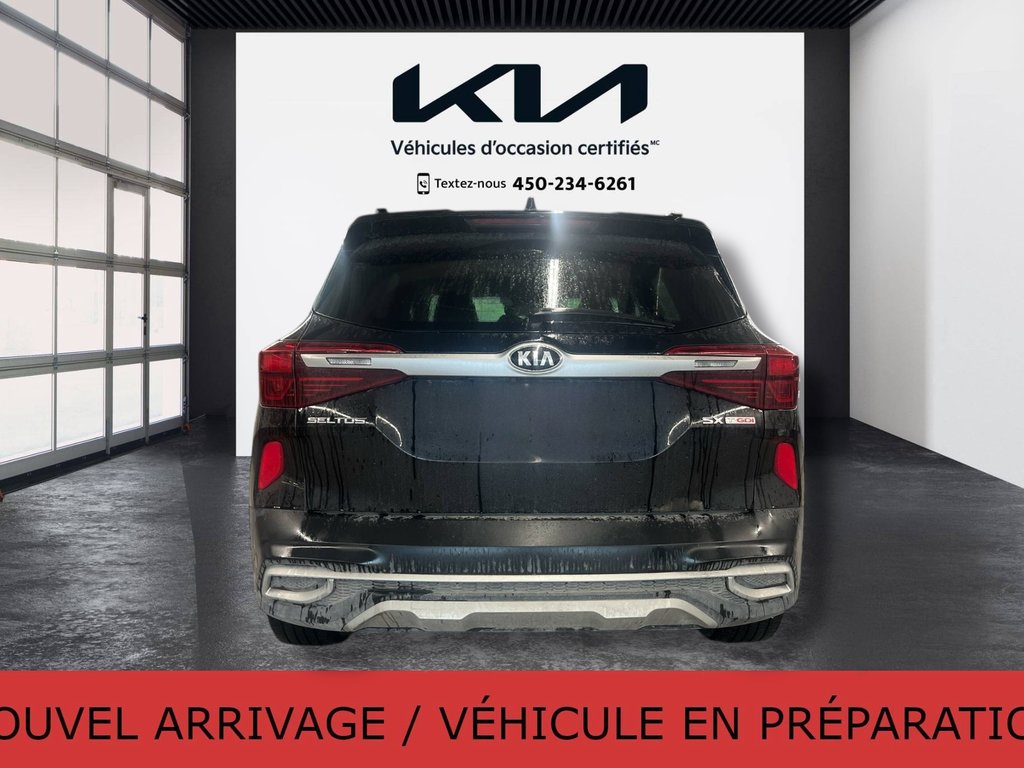 Kia Seltos SX Turbo, JAMAIS ACCIDENTÉ, CUIR, TOIT, AWD, GPS 2021 à Mirabel, Québec - 19 - w1024h768px