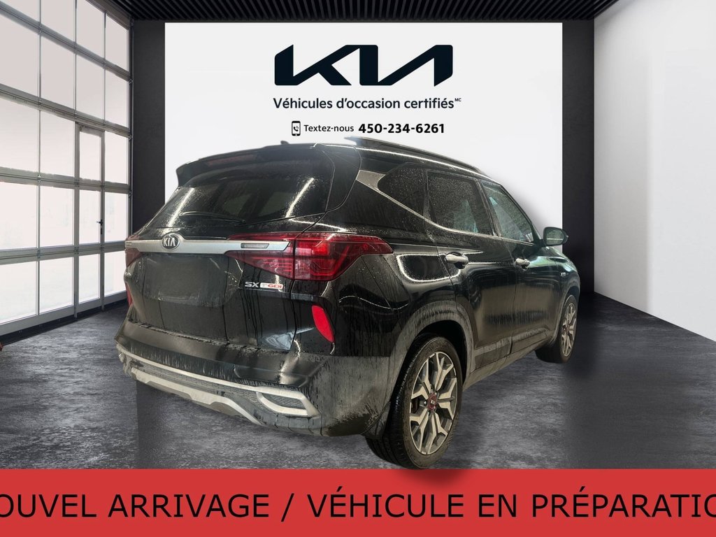 Kia Seltos SX Turbo, JAMAIS ACCIDENTÉ, CUIR, TOIT, AWD, GPS 2021 à Mirabel, Québec - 20 - w1024h768px