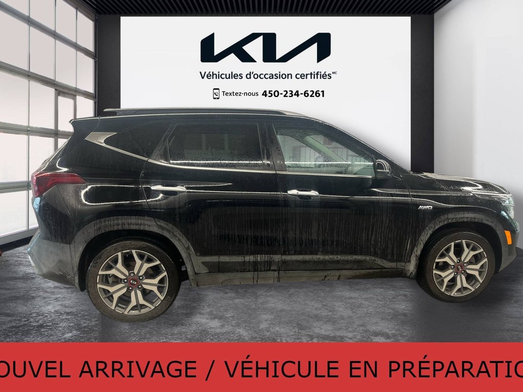 Kia Seltos SX Turbo, JAMAIS ACCIDENTÉ, CUIR, TOIT, AWD, GPS 2021 à Mirabel, Québec - 21 - w1024h768px
