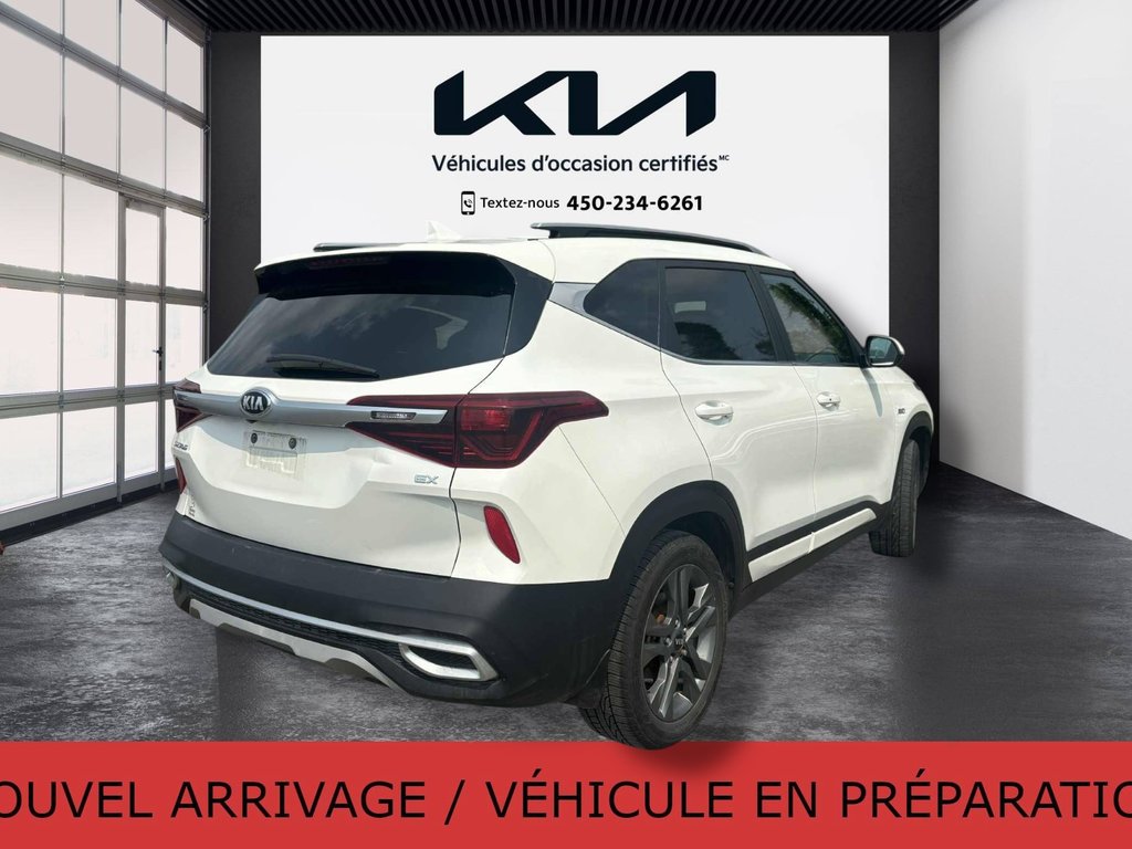 Kia Seltos EX, JAMAIS ACCIDENTÉ, CUIR, TOIT, AWD, MAGS 2021 à Mirabel, Québec - 24 - w1024h768px
