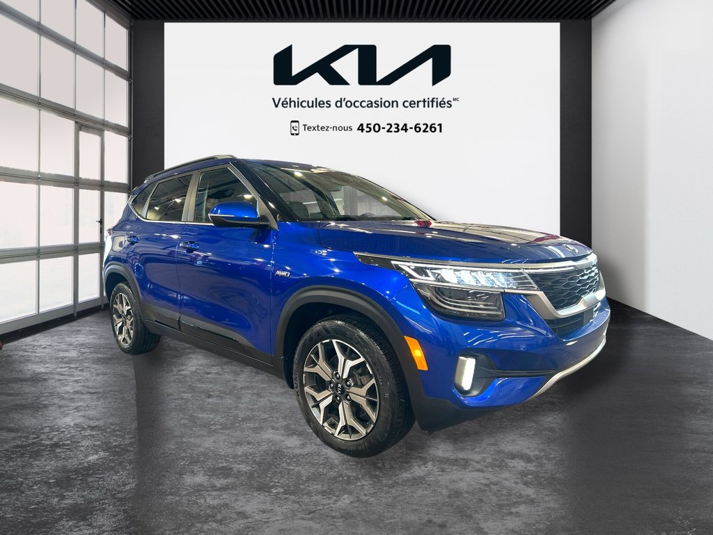 Kia Seltos EX Premium, AUCUN ACCIDENT, AWD, 8 PNEUS, GPS, 2021 à Mirabel, Québec - 39 - w1024h768px