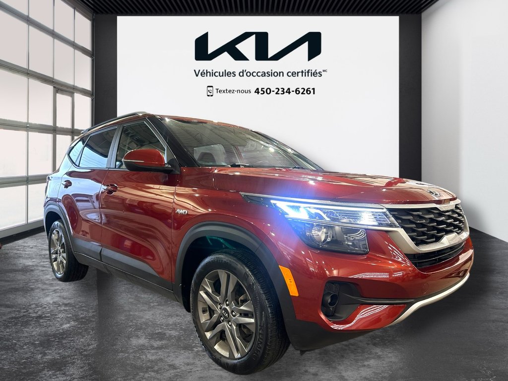 2021 Kia Seltos LX, JAMAIS ACCIDENTÉ, AWD, SIÈGES CHAUFFANTS in Mirabel, Quebec - 34 - w1024h768px