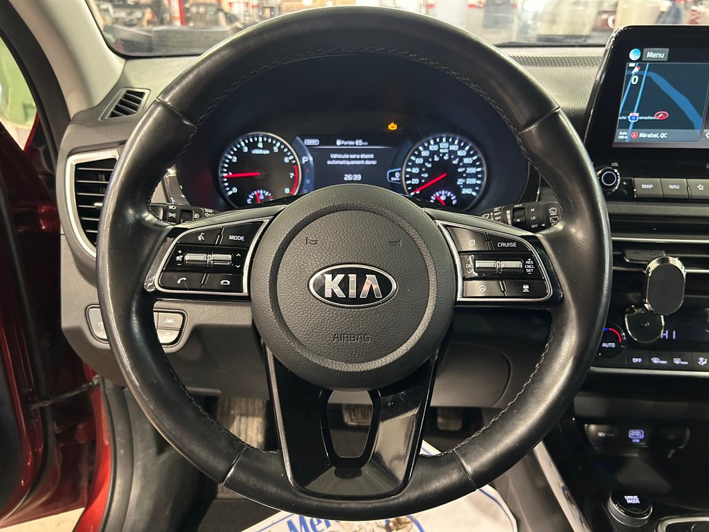 Kia Seltos EX PREMIUM, JAMAIS ACCIDENTÉ, CUIR, TOIT, GPS, AWD 2021 à Mirabel, Québec - 9 - w1024h768px