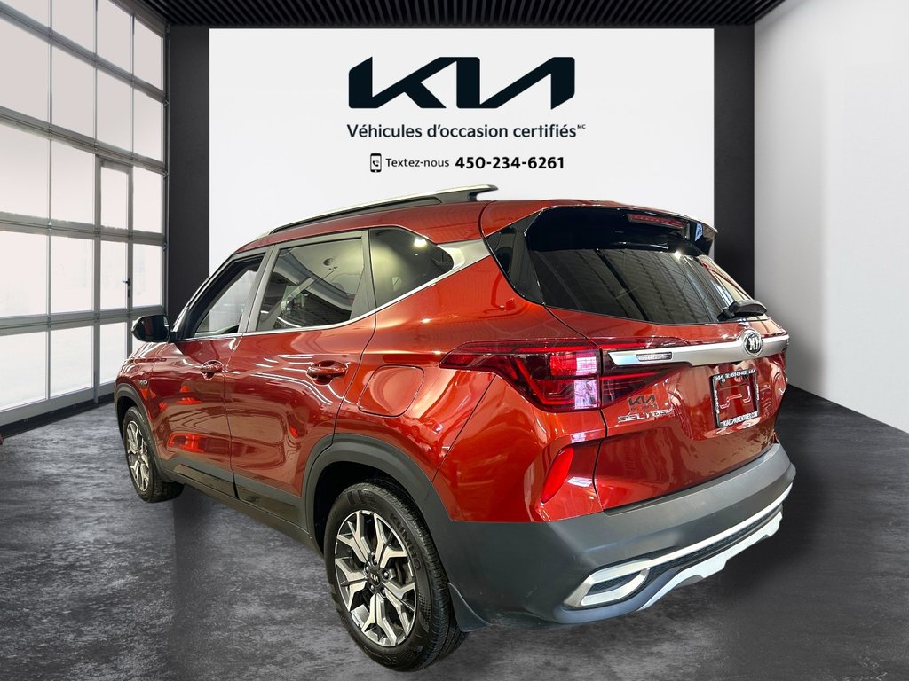 Kia Seltos EX PREMIUM, JAMAIS ACCIDENTÉ, CUIR, TOIT, GPS, AWD 2021 à Mirabel, Québec - 11 - w1024h768px