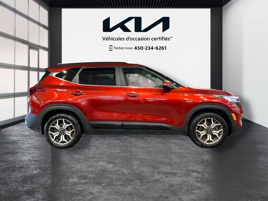 Kia Seltos EX PREMIUM, JAMAIS ACCIDENTÉ, CUIR, TOIT, GPS, AWD 2021 à Mirabel, Québec - 35 - w1024h768px