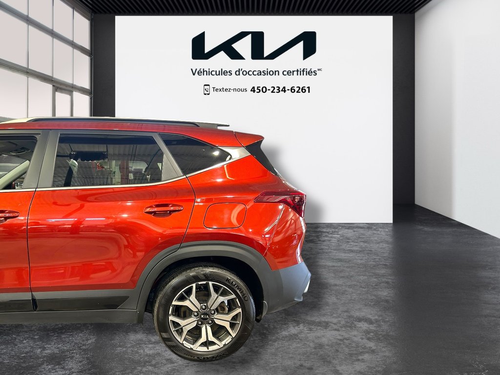 Kia Seltos EX PREMIUM, JAMAIS ACCIDENTÉ, CUIR, TOIT, GPS, AWD 2021 à Mirabel, Québec - 27 - w1024h768px
