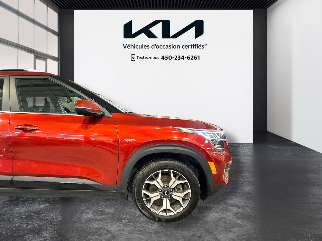 Kia Seltos EX PREMIUM, JAMAIS ACCIDENTÉ, CUIR, TOIT, GPS, AWD 2021 à Mirabel, Québec - 38 - w1024h768px