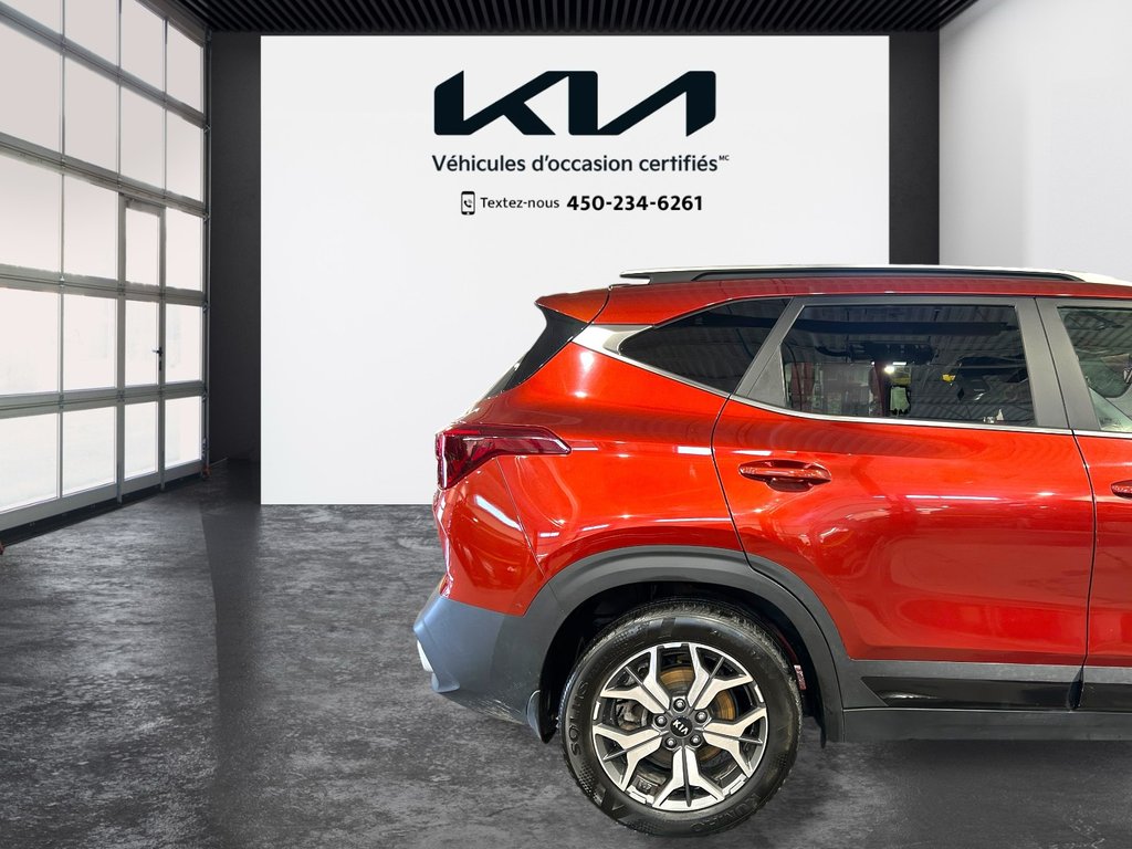 Kia Seltos EX PREMIUM, JAMAIS ACCIDENTÉ, CUIR, TOIT, GPS, AWD 2021 à Mirabel, Québec - 37 - w1024h768px