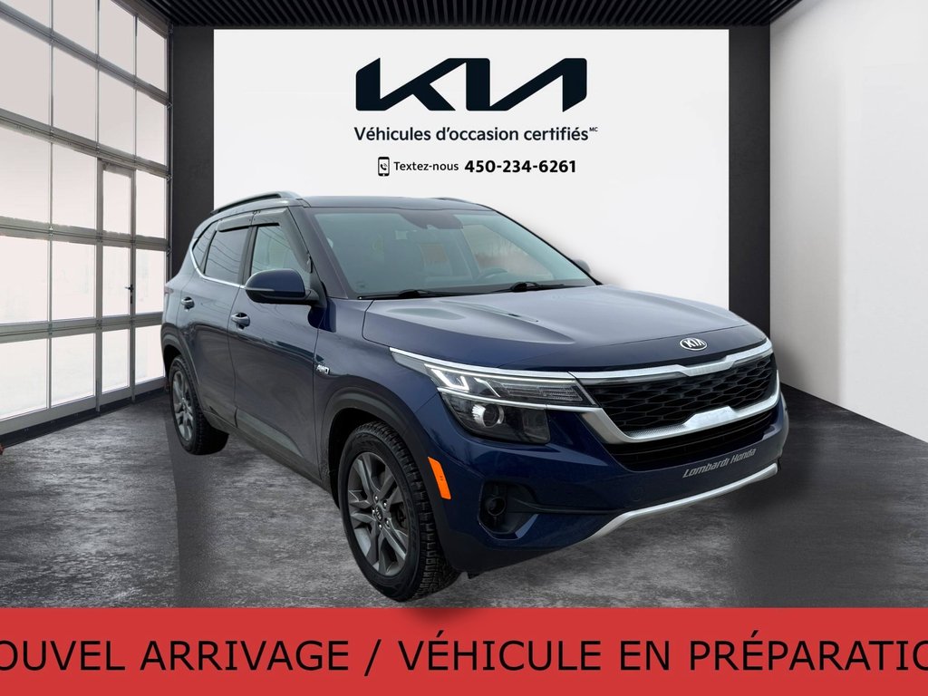 Kia Seltos EX, JAMAIS ACCIDENTÉ, CUIR, TOIT, AWD, MAGS 2021 à Mirabel, Québec - 24 - w1024h768px