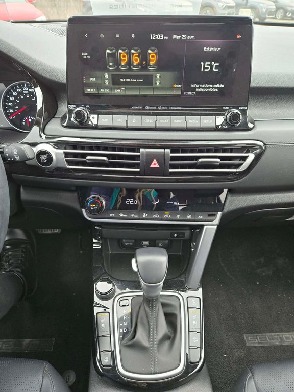 2021 Kia Seltos SX Turbo, JAMAIS ACCIDENTÉ, CUIR, AWD, 8 MAGS in Mirabel, Quebec - 16 - w1024h768px
