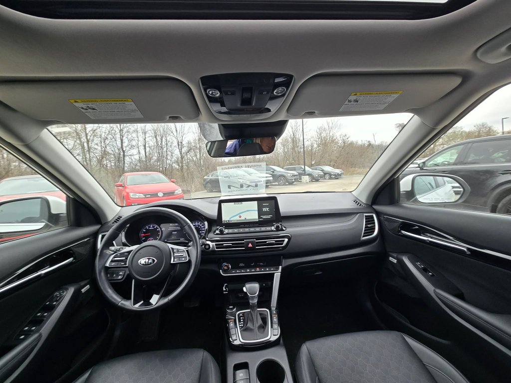 2021 Kia Seltos SX Turbo, JAMAIS ACCIDENTÉ, CUIR, AWD, 8 MAGS in Mirabel, Quebec - 3 - w1024h768px