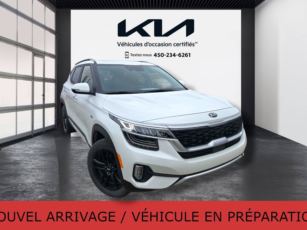 2021 Kia Seltos SX Turbo, JAMAIS ACCIDENTÉ, CUIR, AWD, 8 MAGS in Mirabel, Quebec - 24 - w1024h768px
