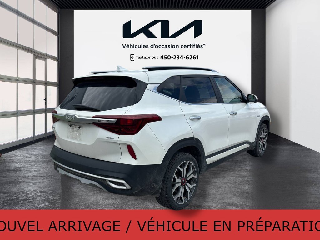 Kia Seltos SX Turbo, JAMAIS ACCIDENTÉ, CUIR, TOIT, HUD, MAGS 2022 à Mirabel, Québec - 23 - w1024h768px