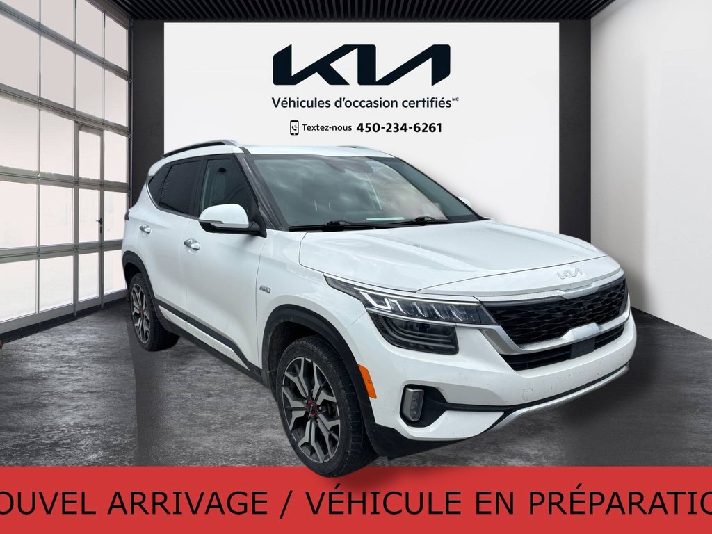 Kia Seltos SX Turbo, JAMAIS ACCIDENTÉ, CUIR, TOIT, HUD, MAGS 2022 à Mirabel, Québec - 25 - w1024h768px