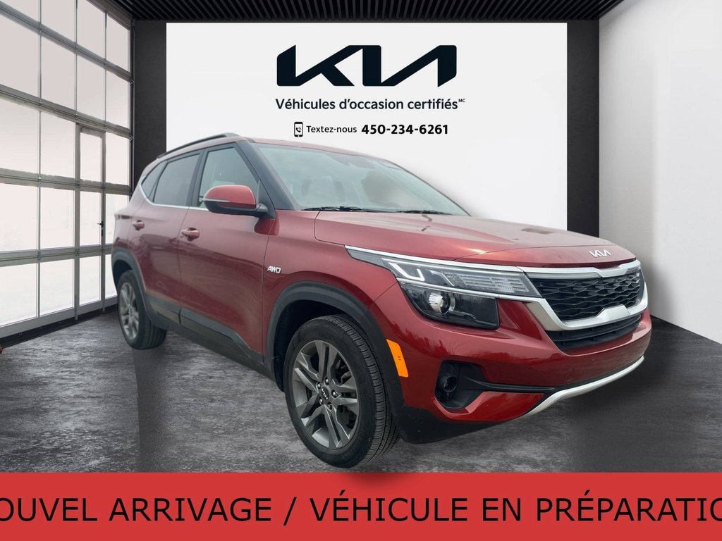 2022 Kia Seltos EX, JAMAIS ACCIDENTÉ, CUIR, TOIT, AWD, MAGS in Mirabel, Quebec - 26 - w1024h768px