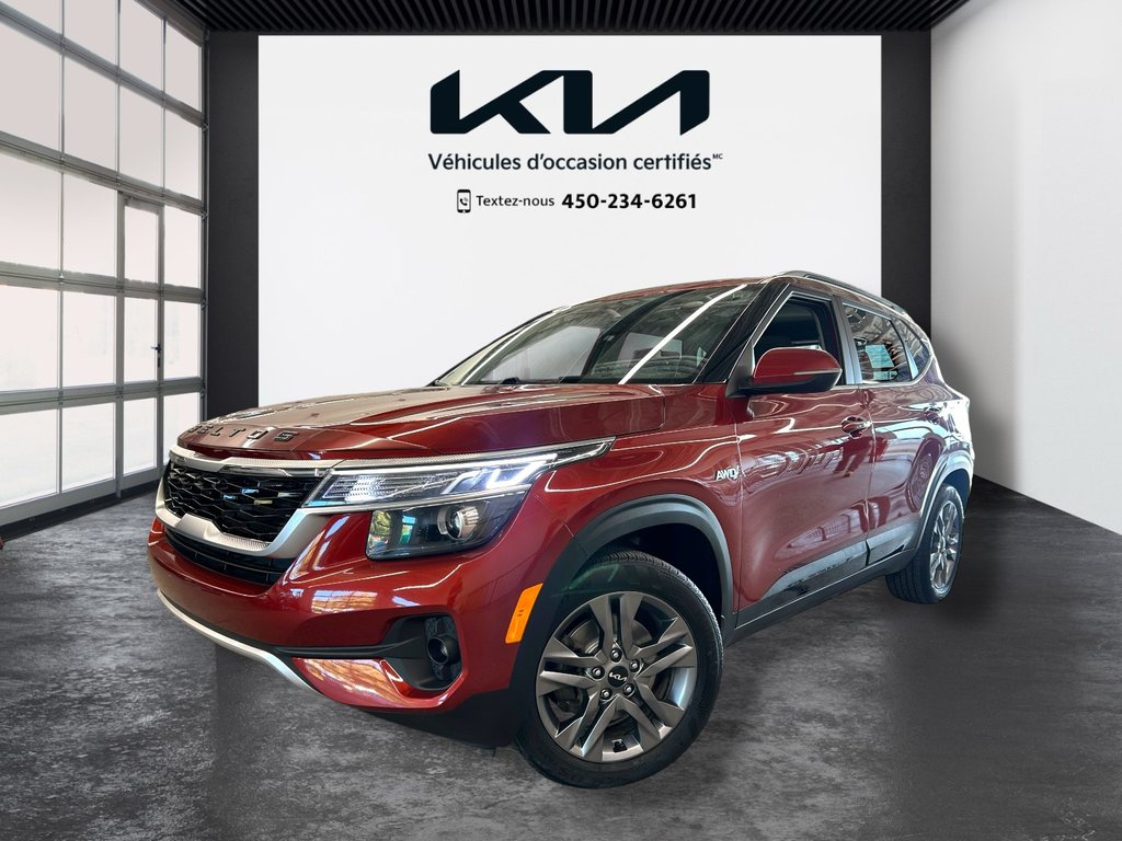 2022 Kia Seltos EX, CUIR, TOIT, AWD, MAGS, VOLANT CHAUFFANT in Mirabel, Quebec - 1 - w1024h768px