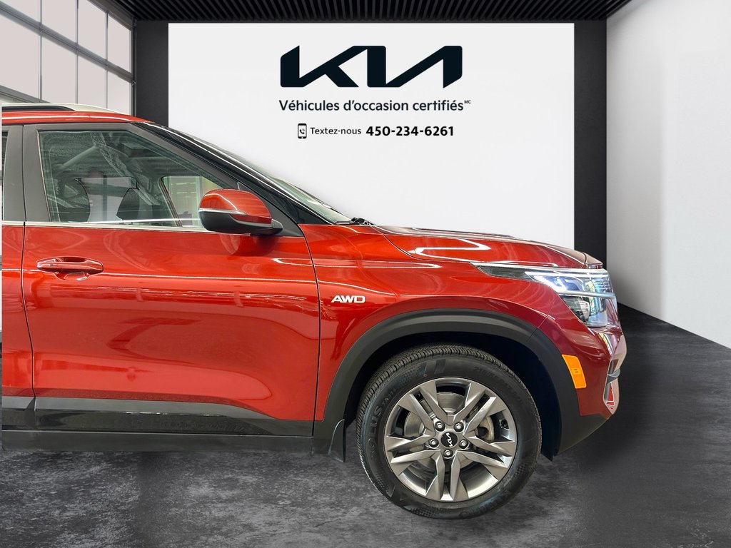 2022 Kia Seltos EX, CUIR, TOIT, AWD, MAGS, VOLANT CHAUFFANT in Mirabel, Quebec - 38 - w1024h768px