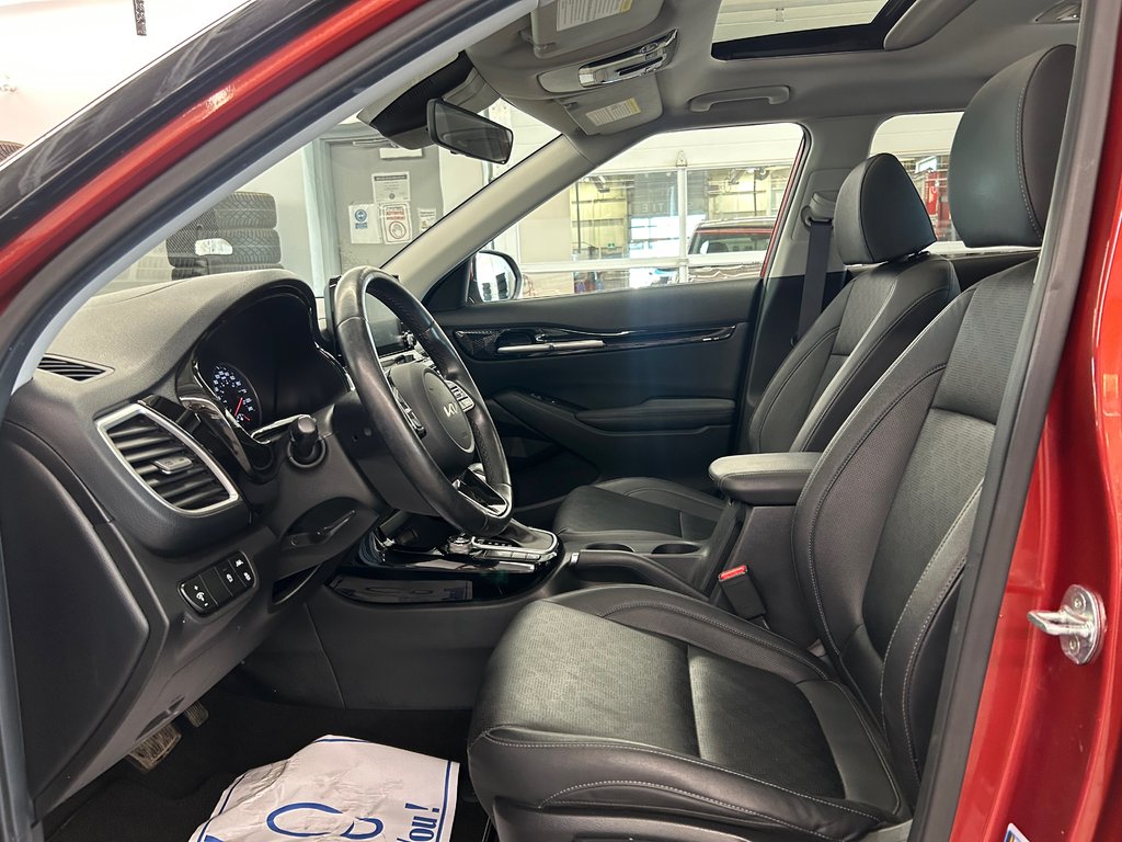 2022 Kia Seltos EX, CUIR, TOIT, AWD, MAGS, VOLANT CHAUFFANT in Mirabel, Quebec - 9 - w1024h768px