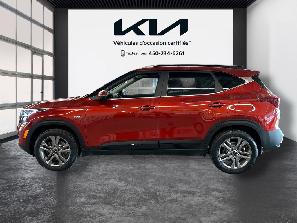 2022 Kia Seltos EX, CUIR, TOIT, AWD, MAGS, VOLANT CHAUFFANT in Mirabel, Quebec - 3 - w1024h768px