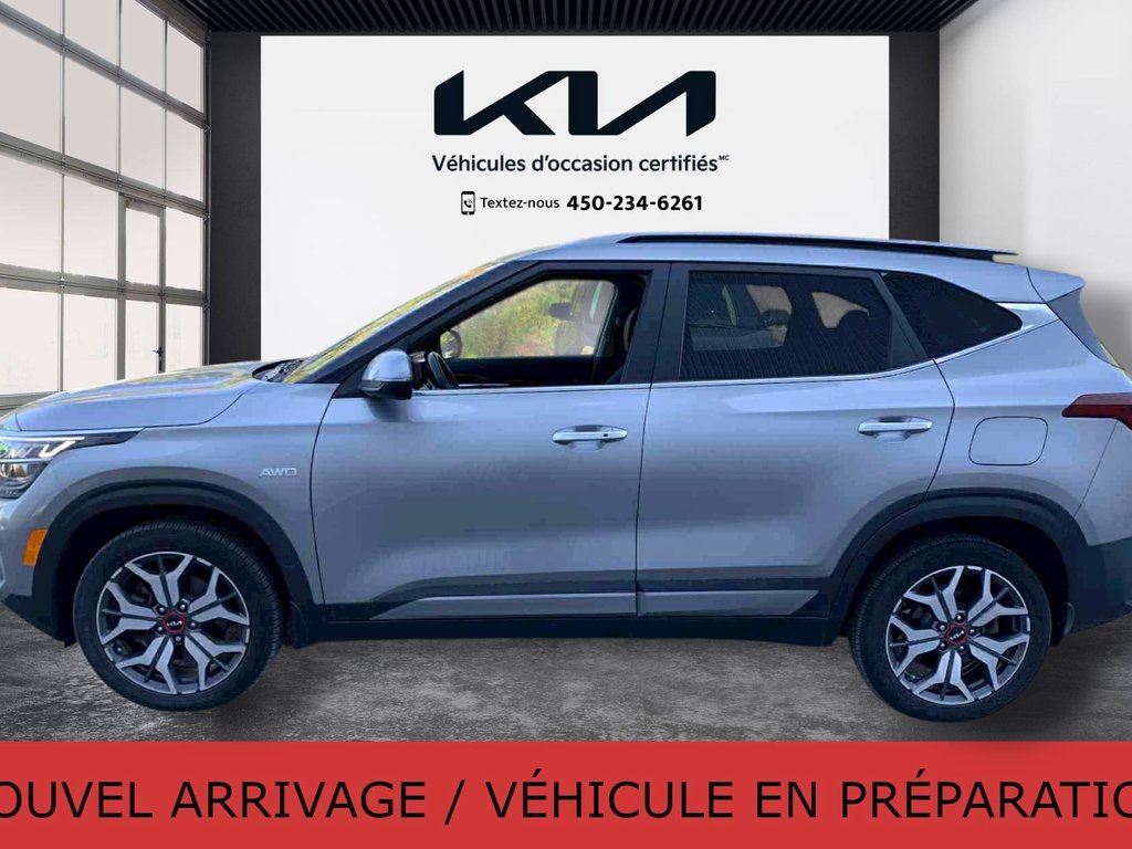 2022 Kia Seltos SX Turbo, JAMAIS ACCIDENTÉ, CUIR, TOIT, AWD, GPS in Mirabel, Quebec - 3 - w1024h768px