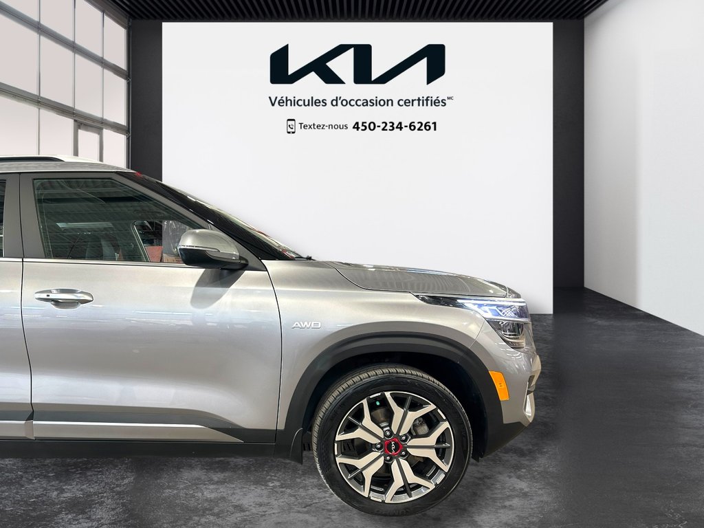 Kia Seltos SX Turbo, JAMAIS ACCIDENTÉ, CUIR, TOIT, AWD, GPS 2022 à Mirabel, Québec - 41 - w1024h768px