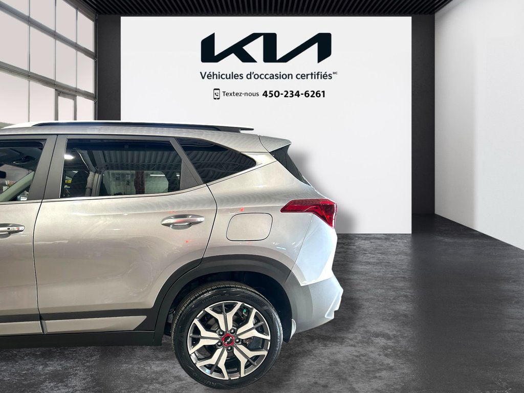 Kia Seltos SX Turbo, JAMAIS ACCIDENTÉ, CUIR, TOIT, AWD, GPS 2022 à Mirabel, Québec - 32 - w1024h768px