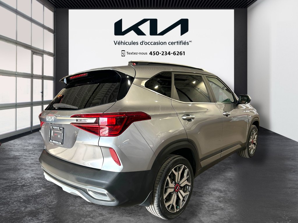 Kia Seltos SX Turbo, JAMAIS ACCIDENTÉ, CUIR, TOIT, AWD, GPS 2022 à Mirabel, Québec - 38 - w1024h768px