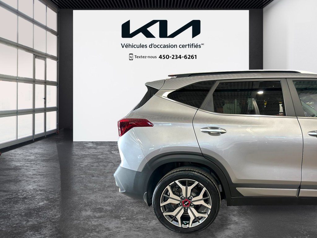 Kia Seltos SX Turbo, JAMAIS ACCIDENTÉ, CUIR, TOIT, AWD, GPS 2022 à Mirabel, Québec - 40 - w1024h768px