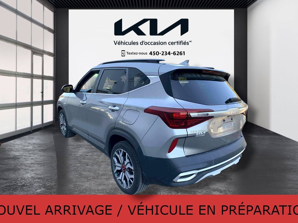 2022 Kia Seltos SX Turbo, JAMAIS ACCIDENTÉ, CUIR, TOIT, AWD, GPS in Mirabel, Quebec - 11 - w1024h768px