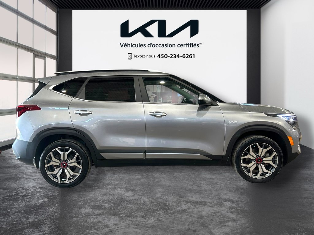 Kia Seltos SX Turbo, JAMAIS ACCIDENTÉ, CUIR, TOIT, AWD, GPS 2022 à Mirabel, Québec - 39 - w1024h768px