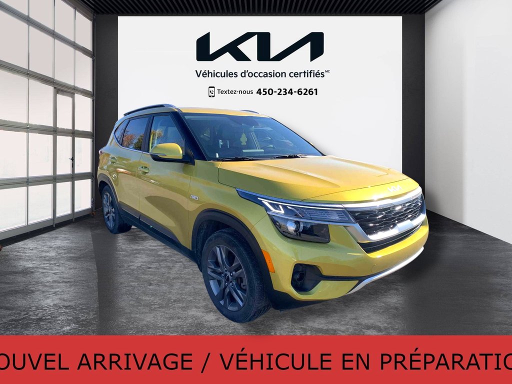 2022 Kia Seltos EX, JAMAIS ACCIDENTÉ, CUIR, TOIT, AWD, MAGS in Mirabel, Quebec - 19 - w1024h768px