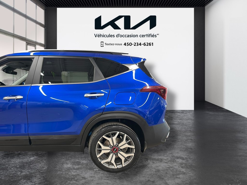 2023 Kia Seltos SX Turbo, JAMAIS ACCIDENTÉ, CUIR, TOIT, GPS, HUD in Mirabel, Quebec - 32 - w1024h768px