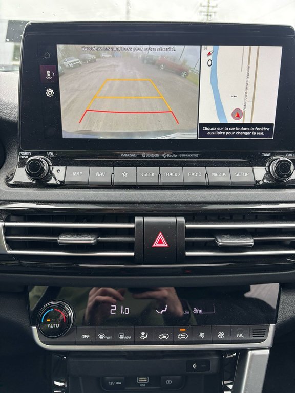 Kia Seltos SX Turbo, JAMAIS ACCIDENTÉ, CUIR, TOIT, GPS, HUD 2023 à Mirabel, Québec - 15 - w1024h768px