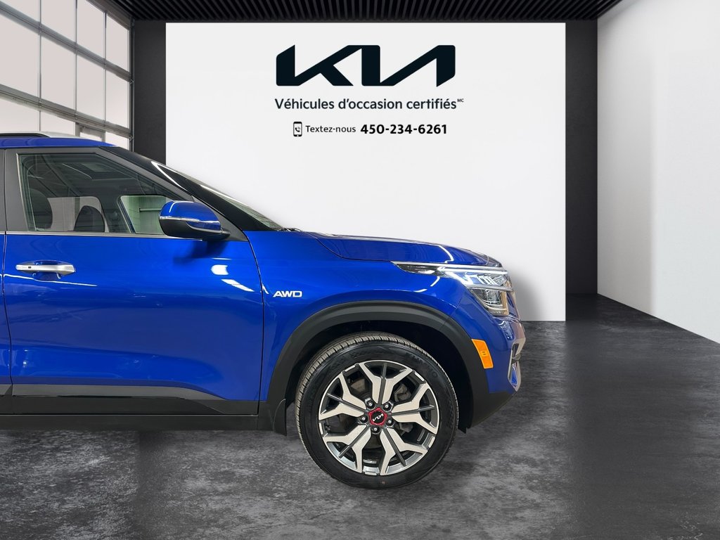 2023 Kia Seltos SX Turbo, JAMAIS ACCIDENTÉ, CUIR, TOIT, GPS, HUD in Mirabel, Quebec - 41 - w1024h768px