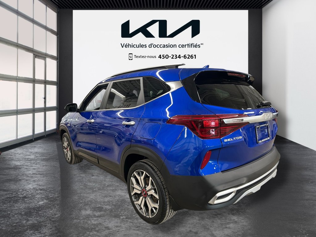 2023 Kia Seltos SX Turbo, JAMAIS ACCIDENTÉ, CUIR, TOIT, GPS, HUD in Mirabel, Quebec - 14 - w1024h768px