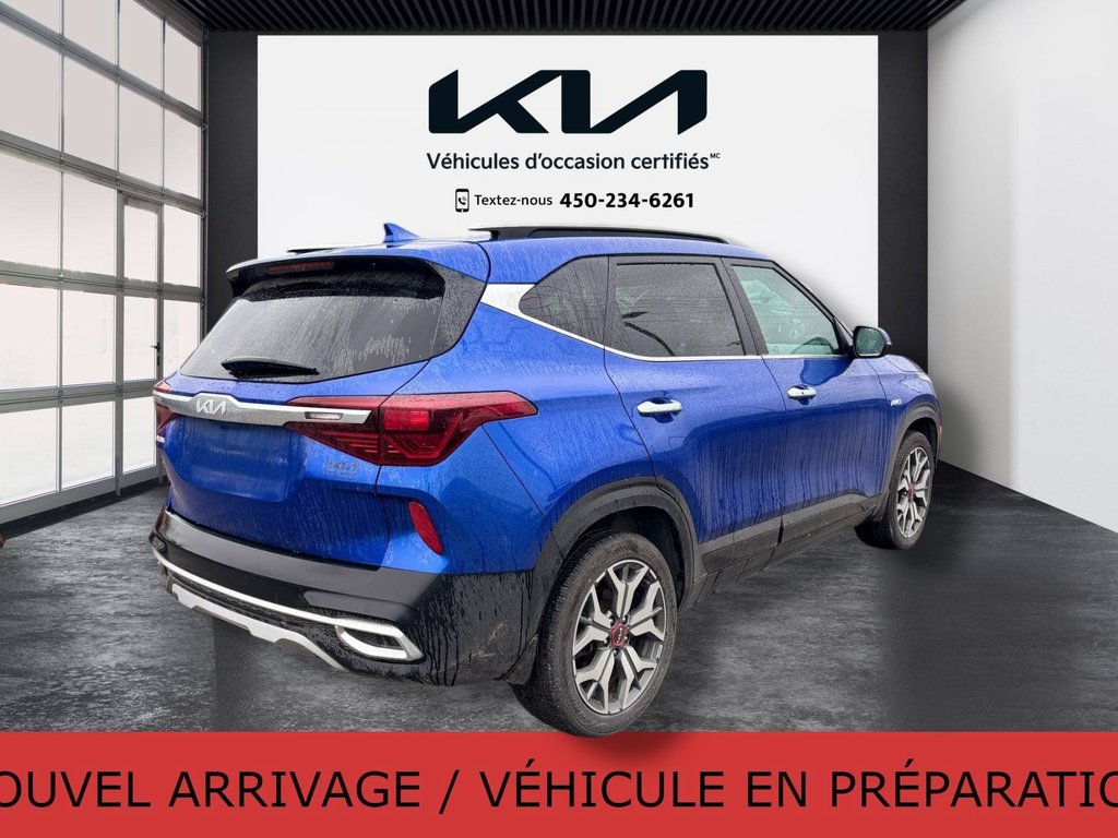 Kia Seltos SX Turbo, JAMAIS ACCIDENTÉ, CUIR, TOIT, GPS, HUD 2023 à Mirabel, Québec - 25 - w1024h768px