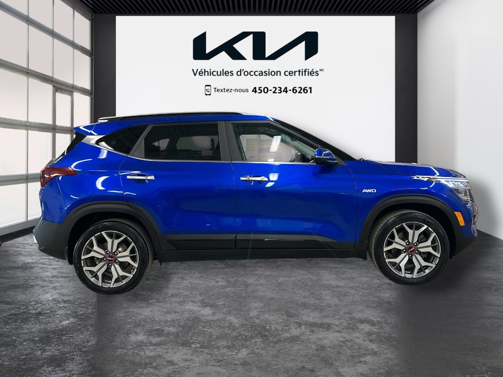 2023 Kia Seltos SX Turbo, JAMAIS ACCIDENTÉ, CUIR, TOIT, GPS, HUD in Mirabel, Quebec - 39 - w1024h768px