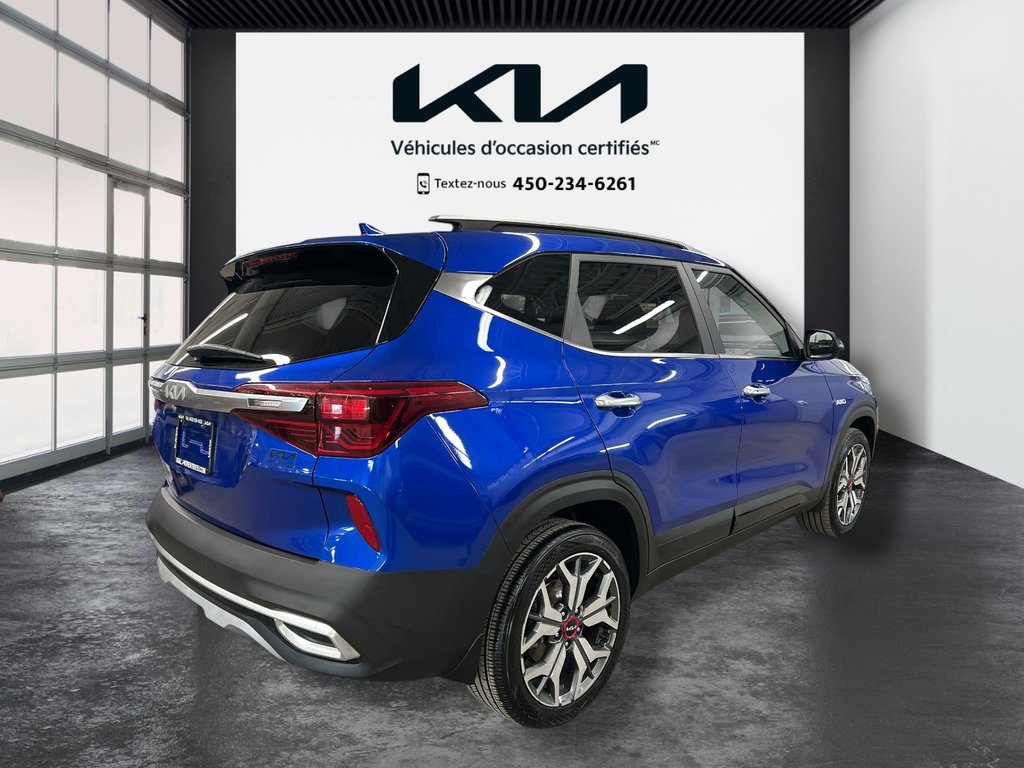2023 Kia Seltos SX Turbo, JAMAIS ACCIDENTÉ, CUIR, TOIT, GPS, HUD in Mirabel, Quebec - 38 - w1024h768px