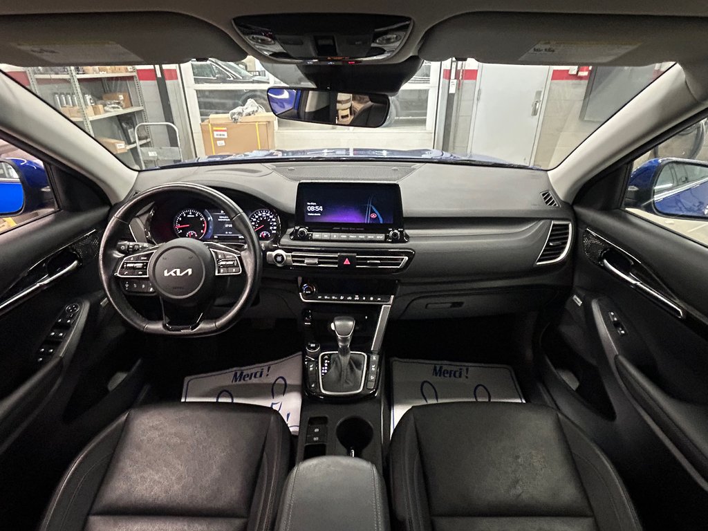 2023 Kia Seltos SX Turbo, JAMAIS ACCIDENTÉ, CUIR, TOIT, GPS, HUD in Mirabel, Quebec - 3 - w1024h768px